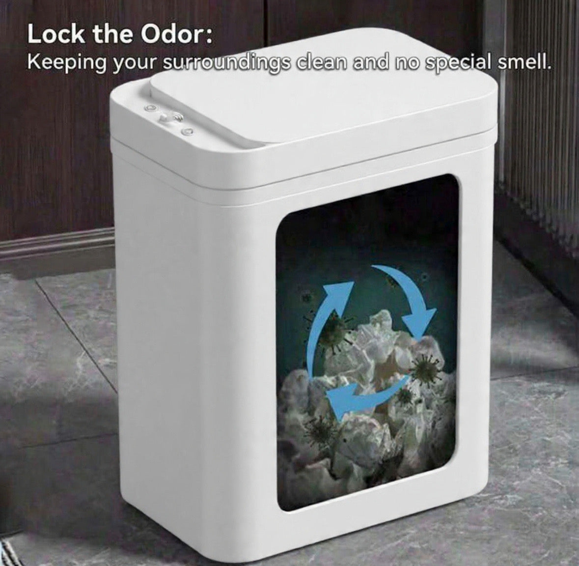 Motion Sensored Trash Can