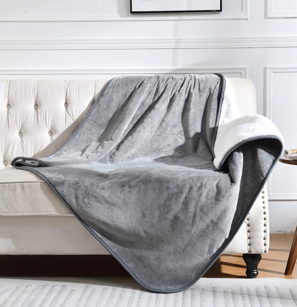Waterproof Blanket for Bed,Couch & Sofa
