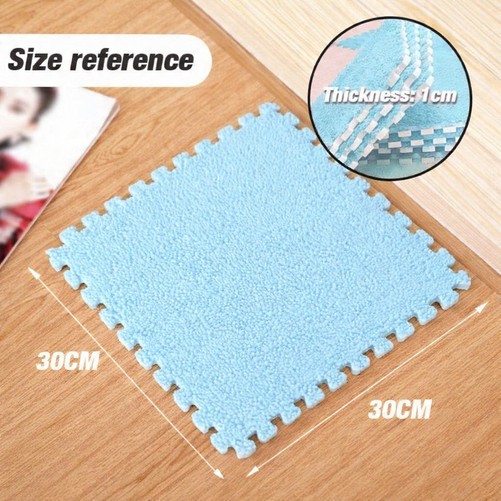 Plush Puzzle Foam Mat